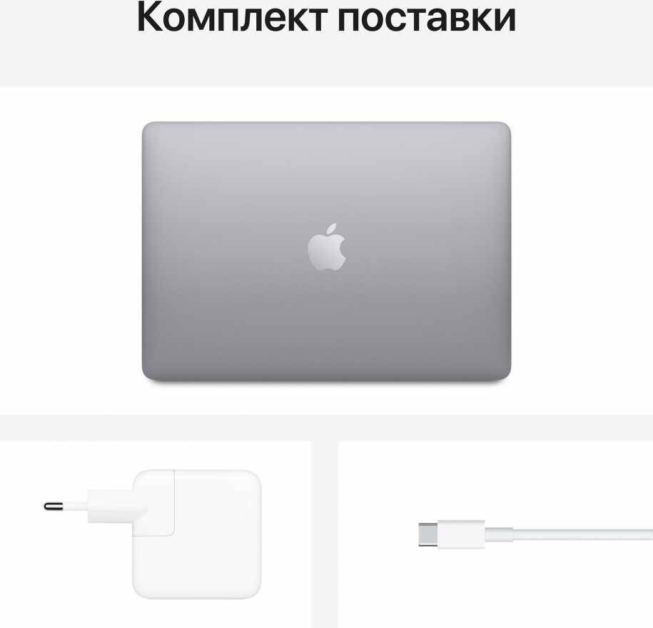 Apple MacBook Air 13" 2020 (M1, 8 Gb, 256 Gb SSD) Серый космос (MGN63). Фото N4