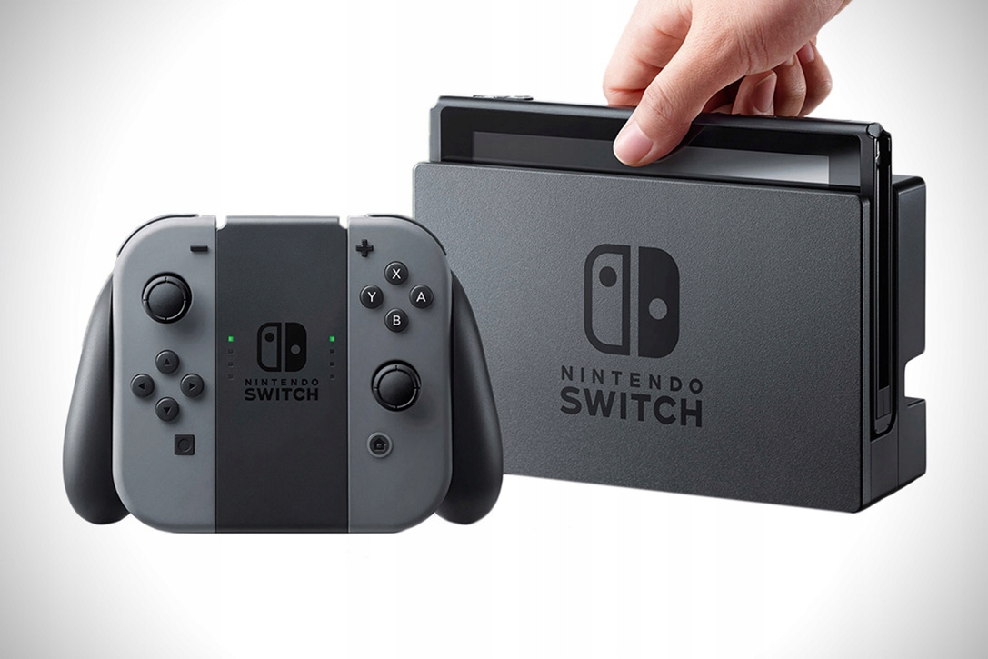 Игровая приставка Nintendo Switch (Серый). Фото N2