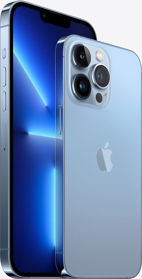 Смартфон Apple iPhone 13 Pro 128GB (небесно-голубой) MLW43RU/A. Фото N3
