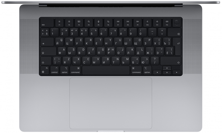 Ноутбук Apple MacBook Pro 16 (2021) M1 Pro/16/512Gb (MK183RU/A) Space Gray (Серый космос). Фото N3
