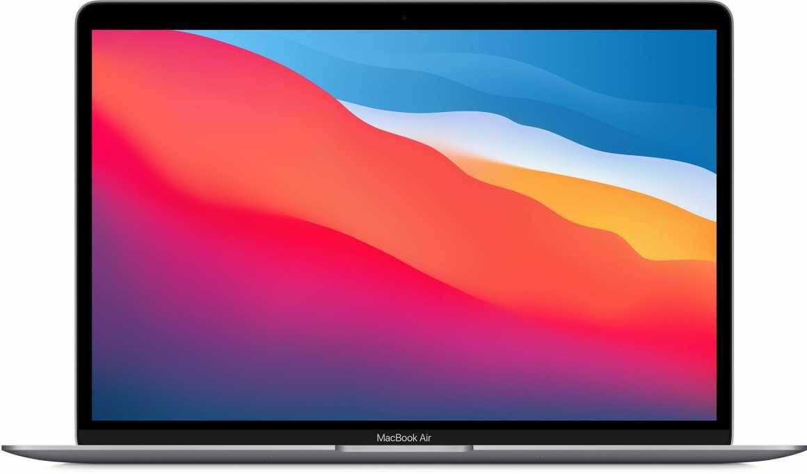 Apple MacBook Air 13" 2020 (M1, 8 Gb, 256 Gb SSD) Серый космос (MGN63)