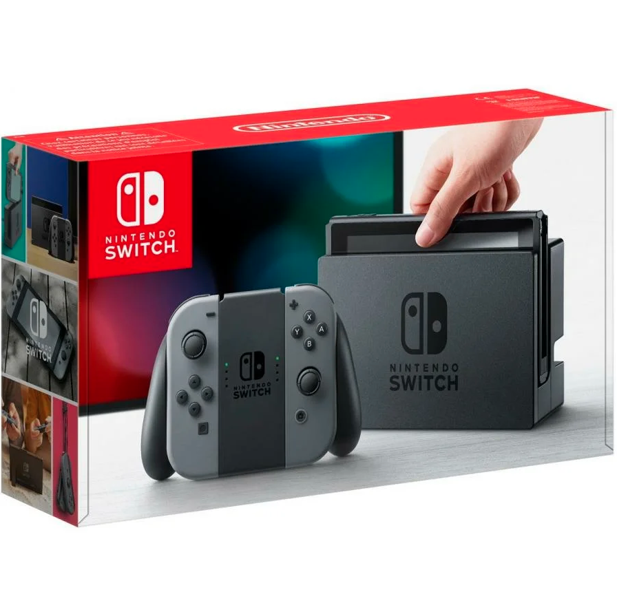 Игровая приставка Nintendo Switch (Серый)
