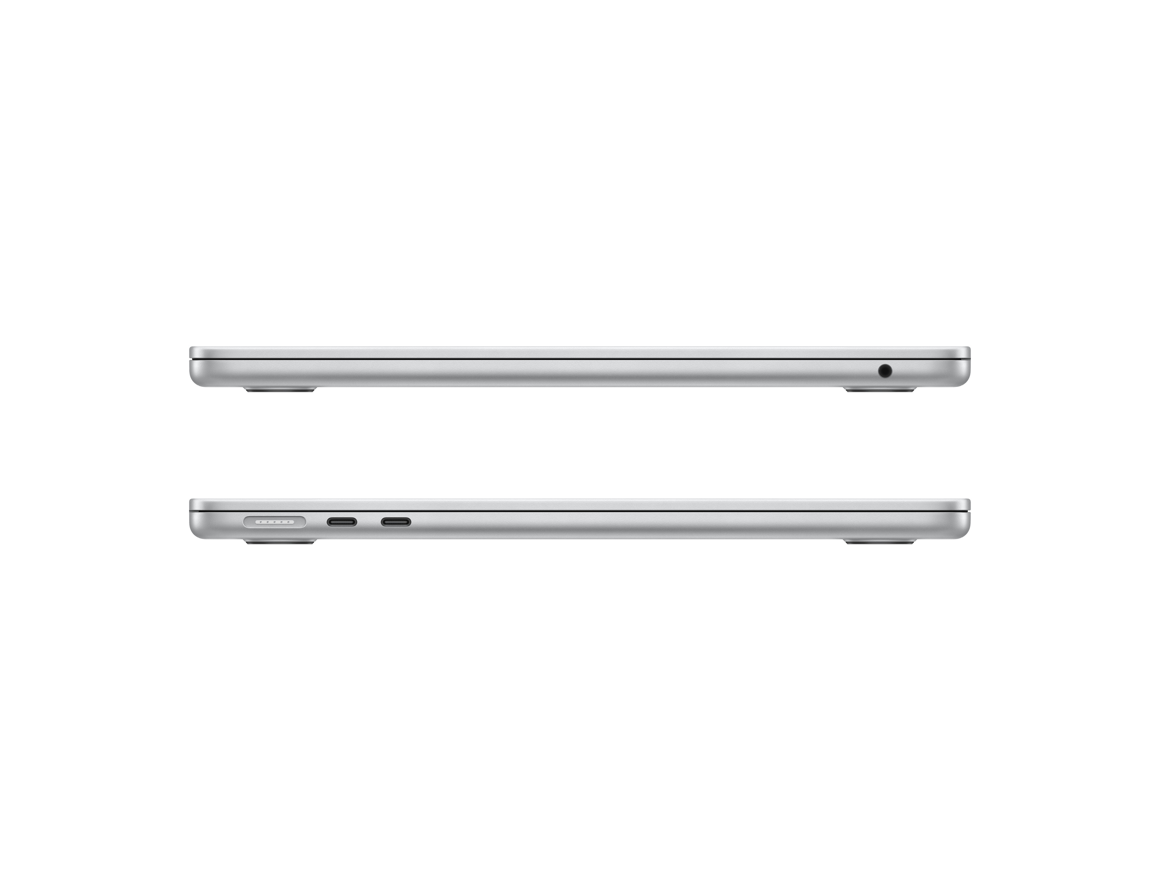 Ноутбук Apple MacBook Air 13.6 Mid 2022 M2/8GPU/8GB/256GB/Silver (Серебристый) MLY03. Фото N4