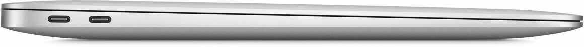 Apple MacBook Air 13" дисплей Retina с технологией True Tone Late 2020 (M1, 8 Gb, 512 Gb SSD) Серебристый (MGNA3). Фото N3
