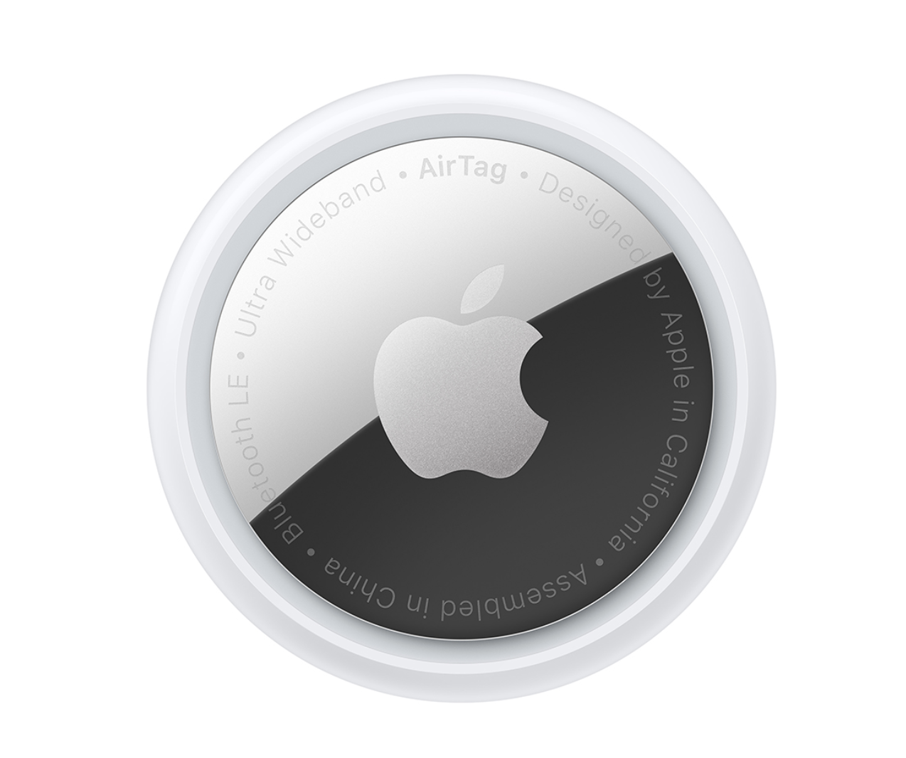 Трекер Apple AirTag белый/серебристый - 4 шт.