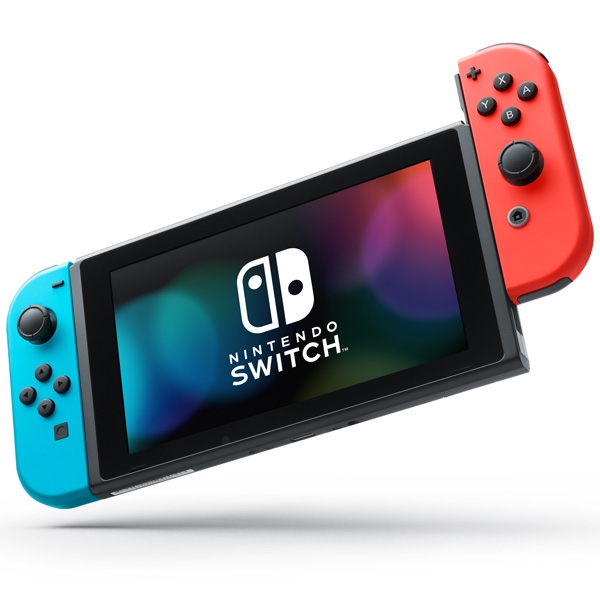 Игровая приставка Nintendo Switch (красный/синий)