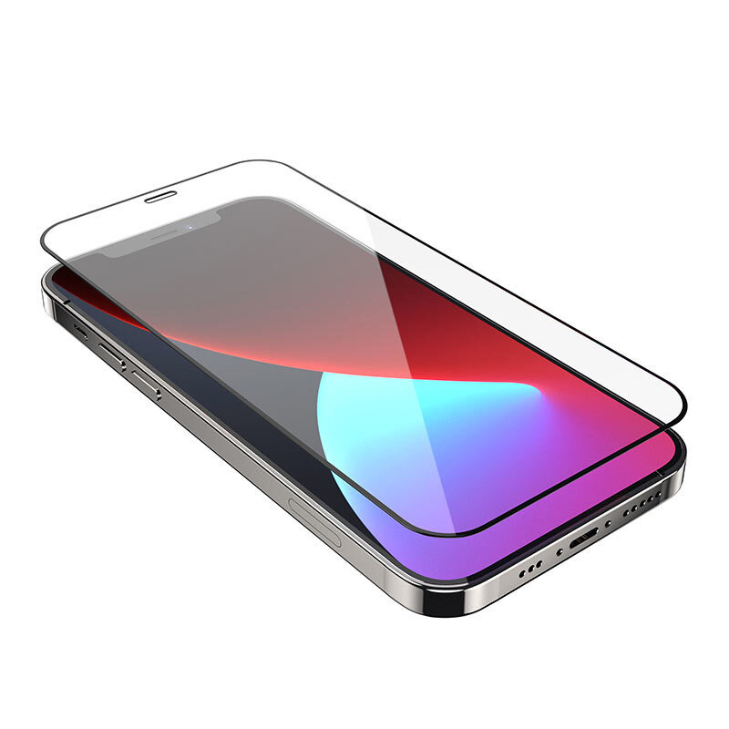 Защитное стекло Hoco Nano 3D закаленное для Apple iPhone 12 Pro Max. Фото N3