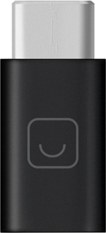 Адаптер Prime Line USB-USB Type-C, черный  