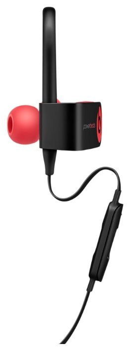 Наушники Beats Powerbeats3 Wireless (черно-красный). Фото N2