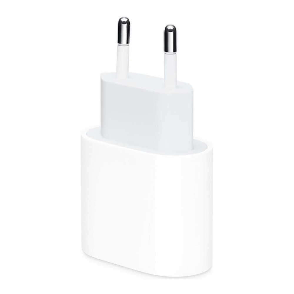 Сетевое зарядное устройство Apple (MHJE3ZM/A), белый, 20Вт