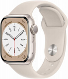 Часы Apple Watch Series 8 GPS 41mm Aluminum Case with Sport Band (Сияющая звезда) MNP63