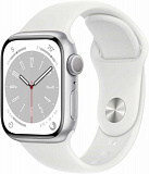 Часы Apple Watch Series 8 GPS 45mm Aluminum Case with Sport Band (Серебристый) MP6N3